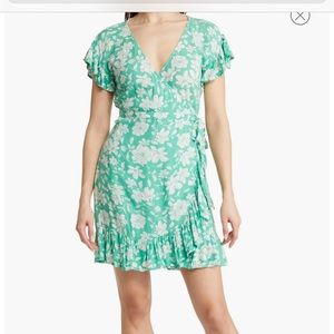 Billabong wrap dress sweet grass